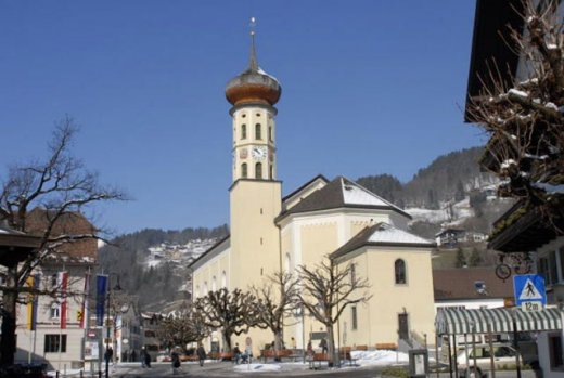 Pfarrkirche hl. Jodok wird Münsterkirche Schruns Pfarrkirche hl. Jodok wird Münsterkirche Schruns